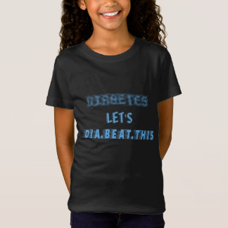 Camiseta diabetes deixe dia vencer isso
