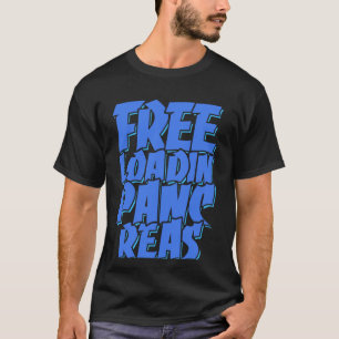 Camiseta Diabetes Dito Homens Mulheres Conscientização do D