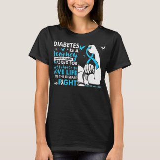 Camiseta Diabetes É Uma Jornada De Sensibilização Para A Di