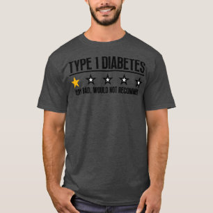 Camiseta Diabetes Funny Tipo 1 5