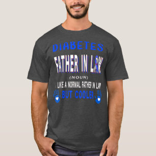 Camiseta Diabetes Pai Na Definição De Lei