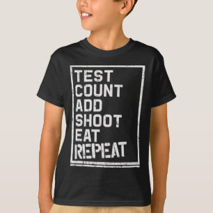 Camiseta Diabetes Sensibilização Tipo 1 Contagem de Teste d