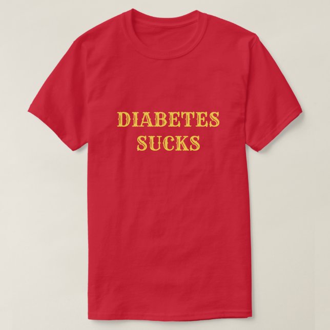 Camiseta Diabetes tee (Frente do Design)