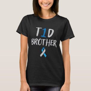 Camiseta Diabetes Tipo 1 Sensibilização Para Os Diabetes