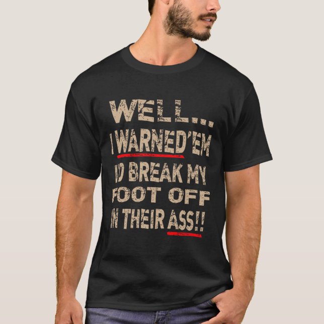 Camiseta Diabetic Amputee Leg Foot Cool Sense Of Humor Funn (Frente)