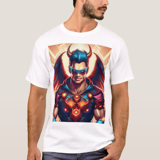 Camiseta "Diabo Angel Estratégista T-Shirt