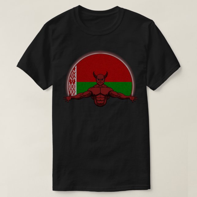 Camiseta Diabo Bielorrússia (Frente do Design)