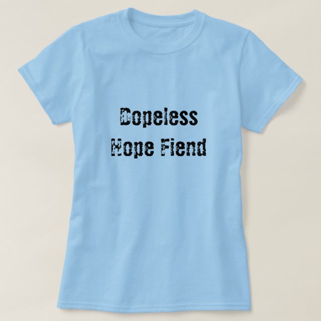 Camiseta Diabo da esperança de Dopeless (Frente do Design)