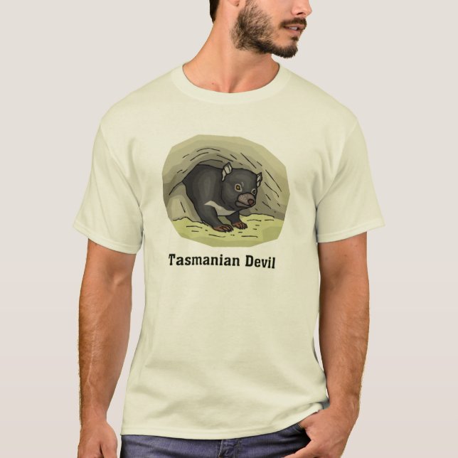 Camiseta Diabo da Tasmânia (Frente)