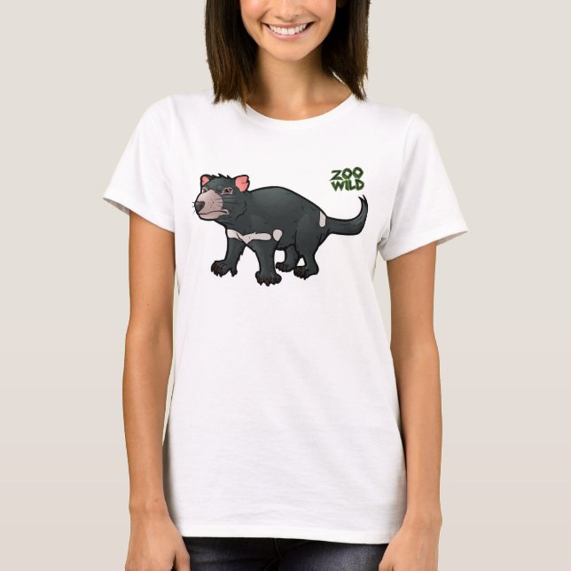 Camiseta Diabo da Tasmânia (Frente)