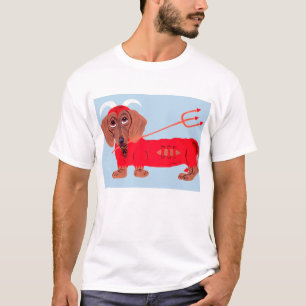 Camiseta Diabo Dachshund