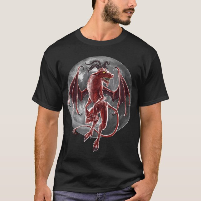 Camiseta Diabo de Jersey (Frente)