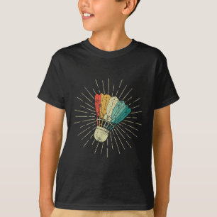Camiseta Diabo do Badminton Jogador de Badminton Peteca Esp
