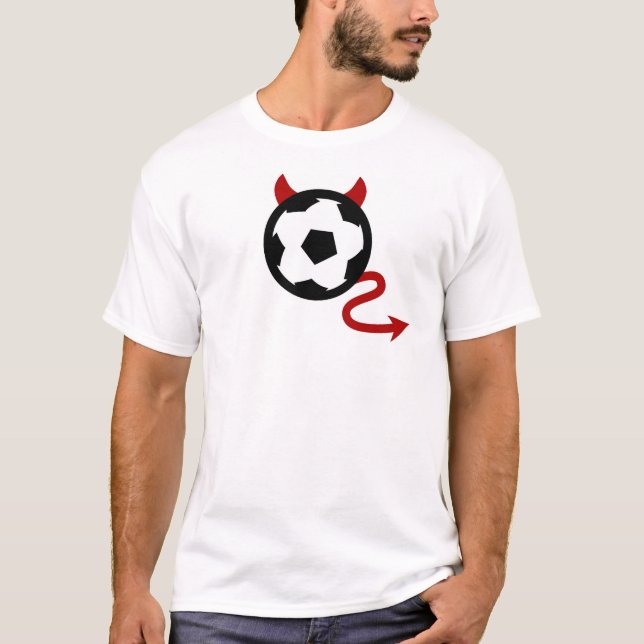 Camiseta Diabo do futebol (Frente)