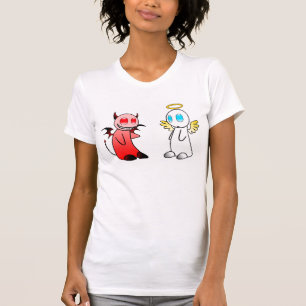 Camiseta Diabo ou Anjo