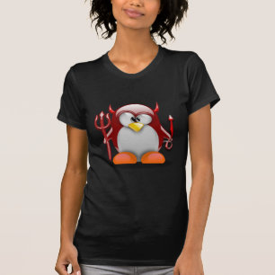 Camiseta Diabo Tux (Linux Tux)