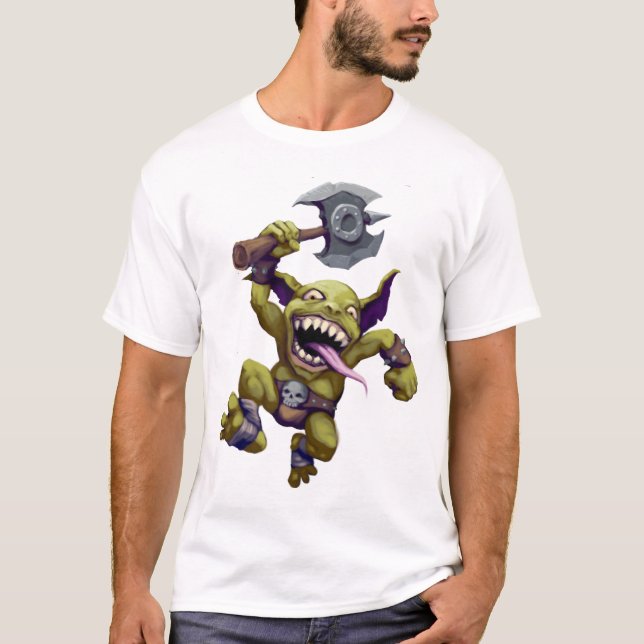 Camiseta Diabrete do Dungeon (luz) (Frente)