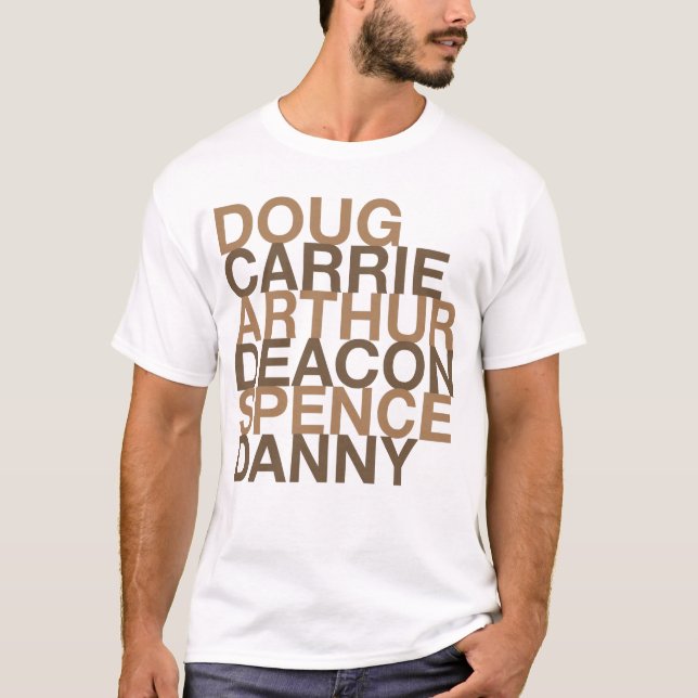Camiseta Diácono de Doug Carrie Arthur (Frente)