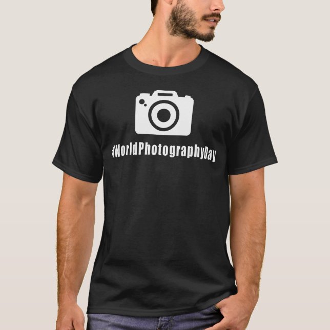Camiseta Diadafotografiamundial - (Frente)
