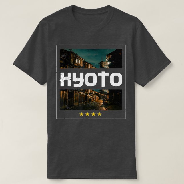 Camiseta diafragma japonês Quioto (Frente do Design)