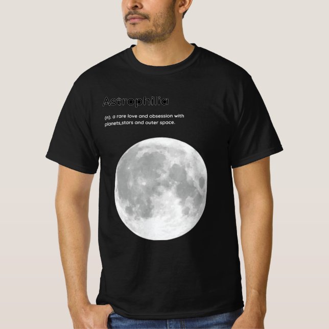 Camiseta Diagnosticado com Astrofilia (Frente)
