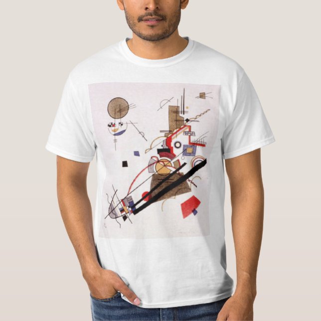 Camiseta Diagonais Paralelos Wassily Kandinsky (Frente)