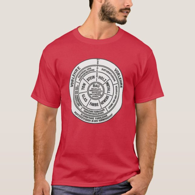 Camiseta Diagrama Bauhaus Oversized (Frente)