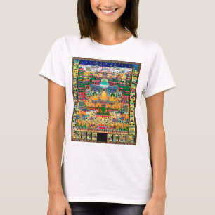 Camiseta Diagrama Cósmico Mandala para Meditação