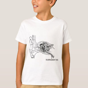 Camiseta Diagrama da orelha