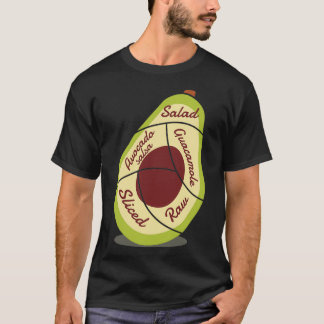 Camiseta Diagrama de Chef do Avocado Butcher