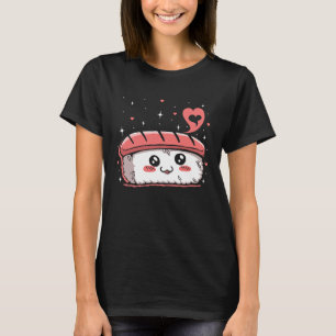 Camiseta Diagrama de Instruções de Comida Spam Musubi Japon
