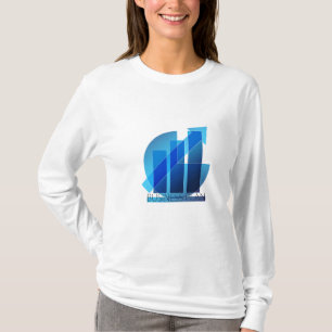 Camiseta diagrama de plano de negócios