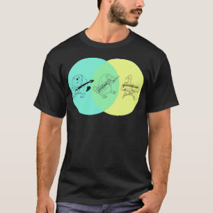 Camiseta Diagrama de Venn de Playpus de Keytar