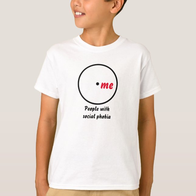 Camiseta diagrama de Venn diagnóstico único (Frente)