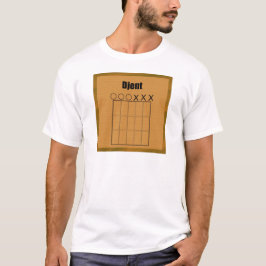 Camiseta Diagrama do conselho da fricção de Djent