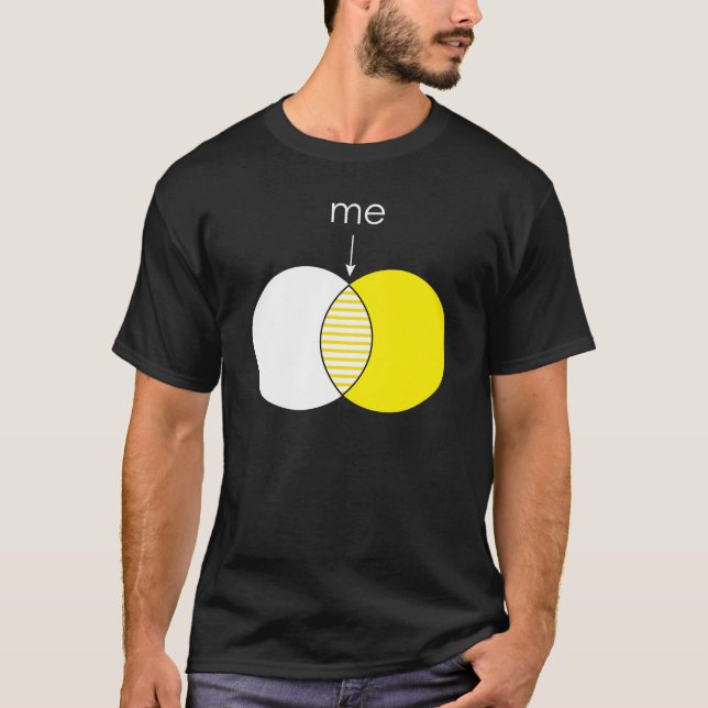 Camiseta diagrama do ven do hapa (Frente)
