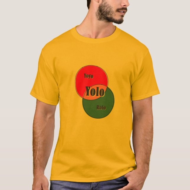 Camiseta Diagrama do Yolo Yoyo Rolo (Frente)