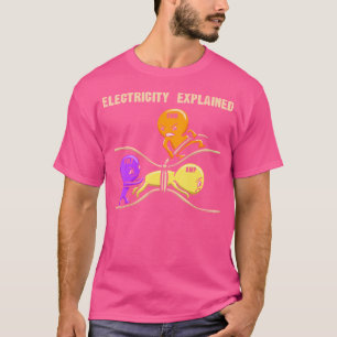 Camiseta Diagrama Elétrico Eletricidade Explicada Ohms Watt