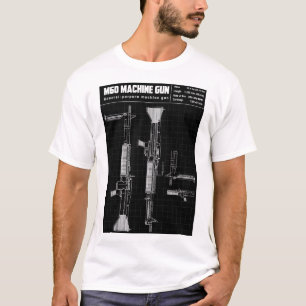 CAMISETA DIAGRAMA M60 MACHINE GUN