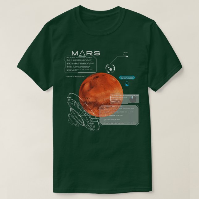Camiseta Diagrama Mars (Frente do Design)