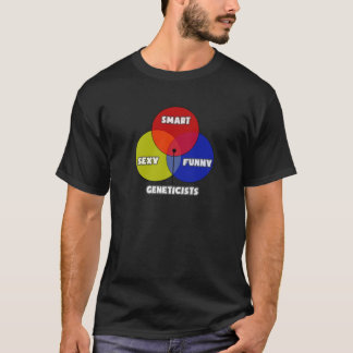 Camiseta Diagrama Venn.. Geneticistas