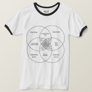 Camiseta Diagrama Venn Masculino