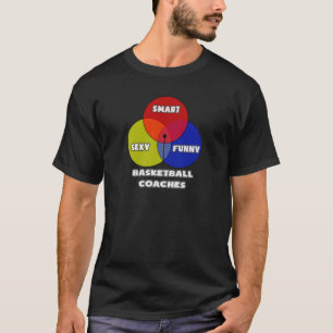 Camiseta Diagrama Venn.. Ônibus de basquete