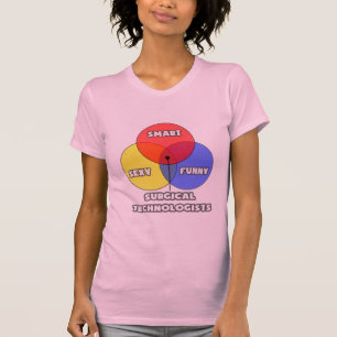 Camiseta Diagrama Venn.. Tecnólogos Cirúrgicos