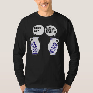 Camiseta Dialect Hessen Apple Bembel Cider Jug Egg Gourd W