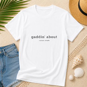 Camiseta Dialeto Caymaniano Engraçado Sobre Personalizado