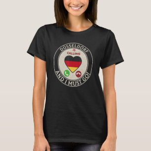 Camiseta Dialeto de Dusseldorf Renânia Vestfália Alemanha L