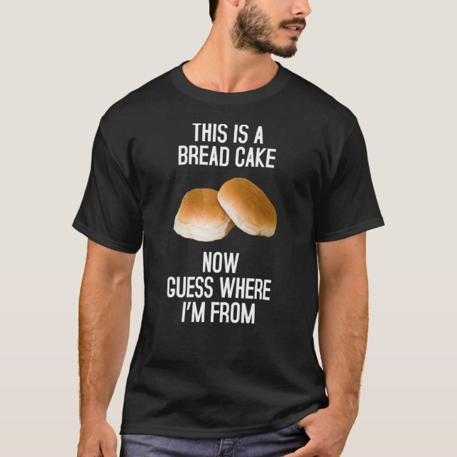 Camiseta Dialeto Yorkshire Para Bolos e padeiros (Frente)