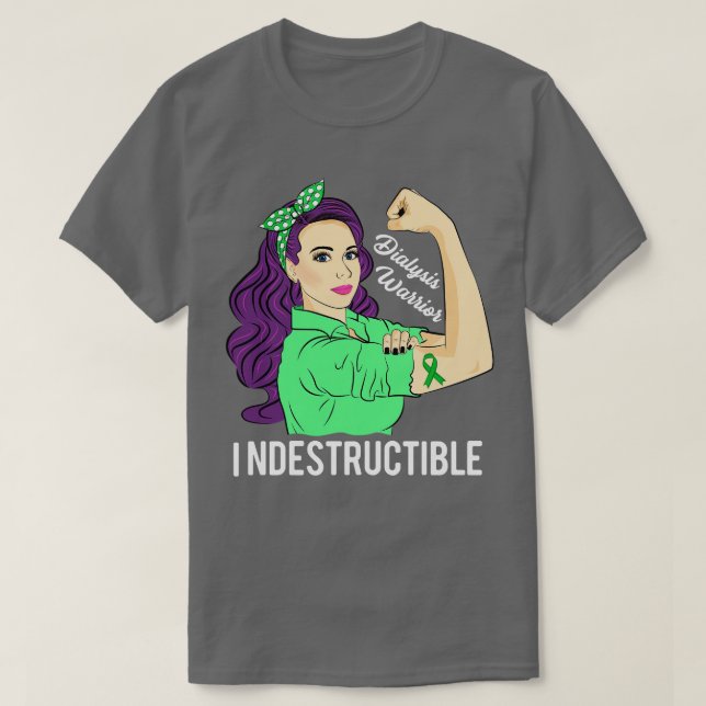 Camiseta Diálise Consciência Transplante Renal Indes (Frente do Design)