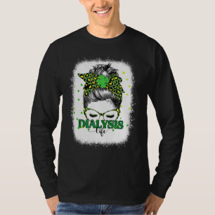 Camiseta Diálise Sanitária Sangrenta, Rua-Leopardo-Arde-Arm